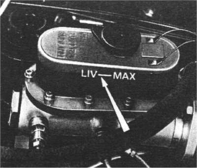 Serbatoio freni idraulici